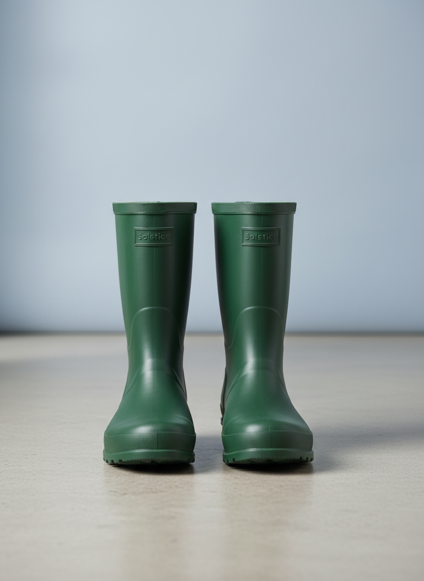 Solstice Rubber Rain Boot Size 9 Main Image