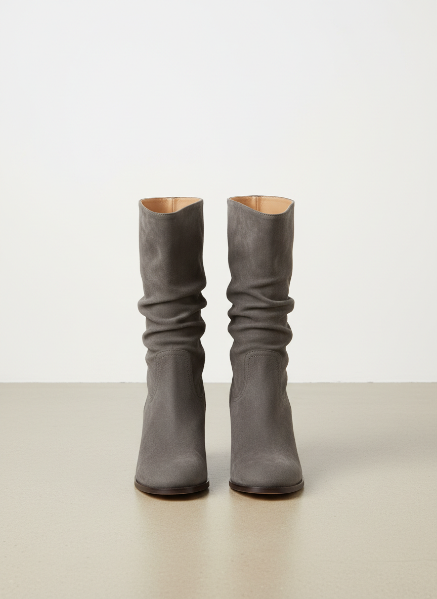 Vera Slouchy Calf Boot Size 8 Main Image