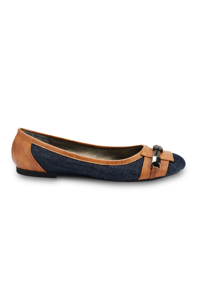 Coolers Fabric &  Leather Flats Main Image