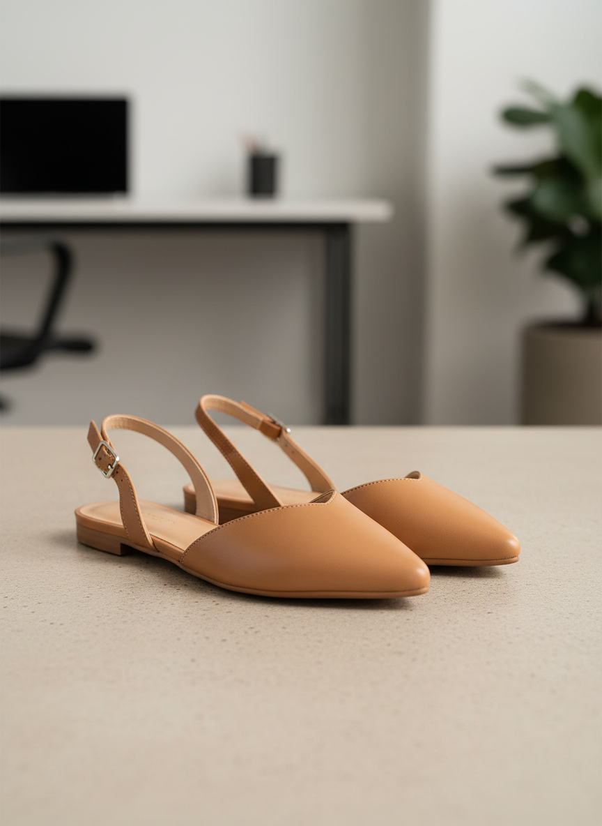 Vera Minimalist Slingback Size 7 Main Image