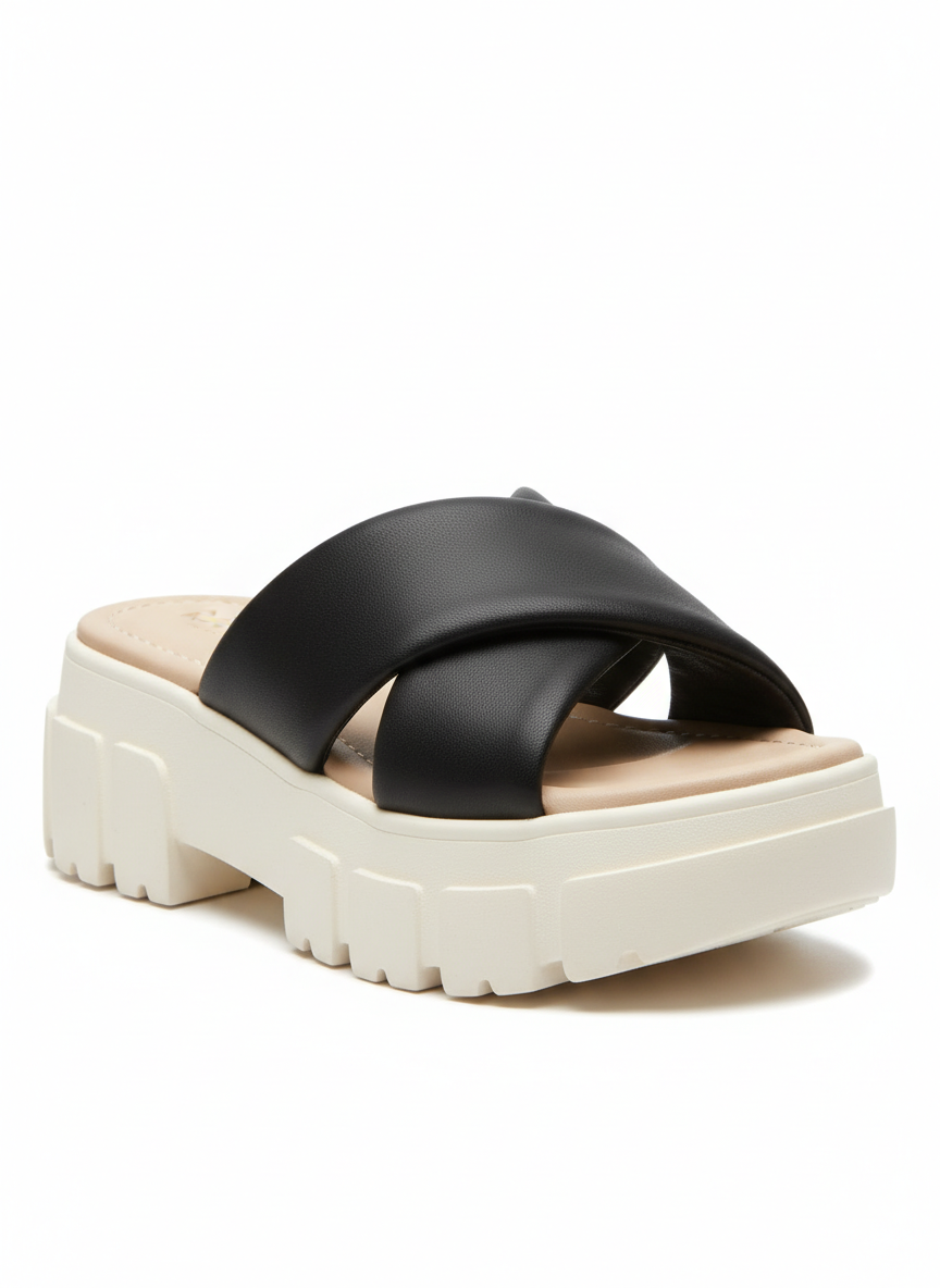 Rebel Chunky Platform Slide Size 9 Main Image