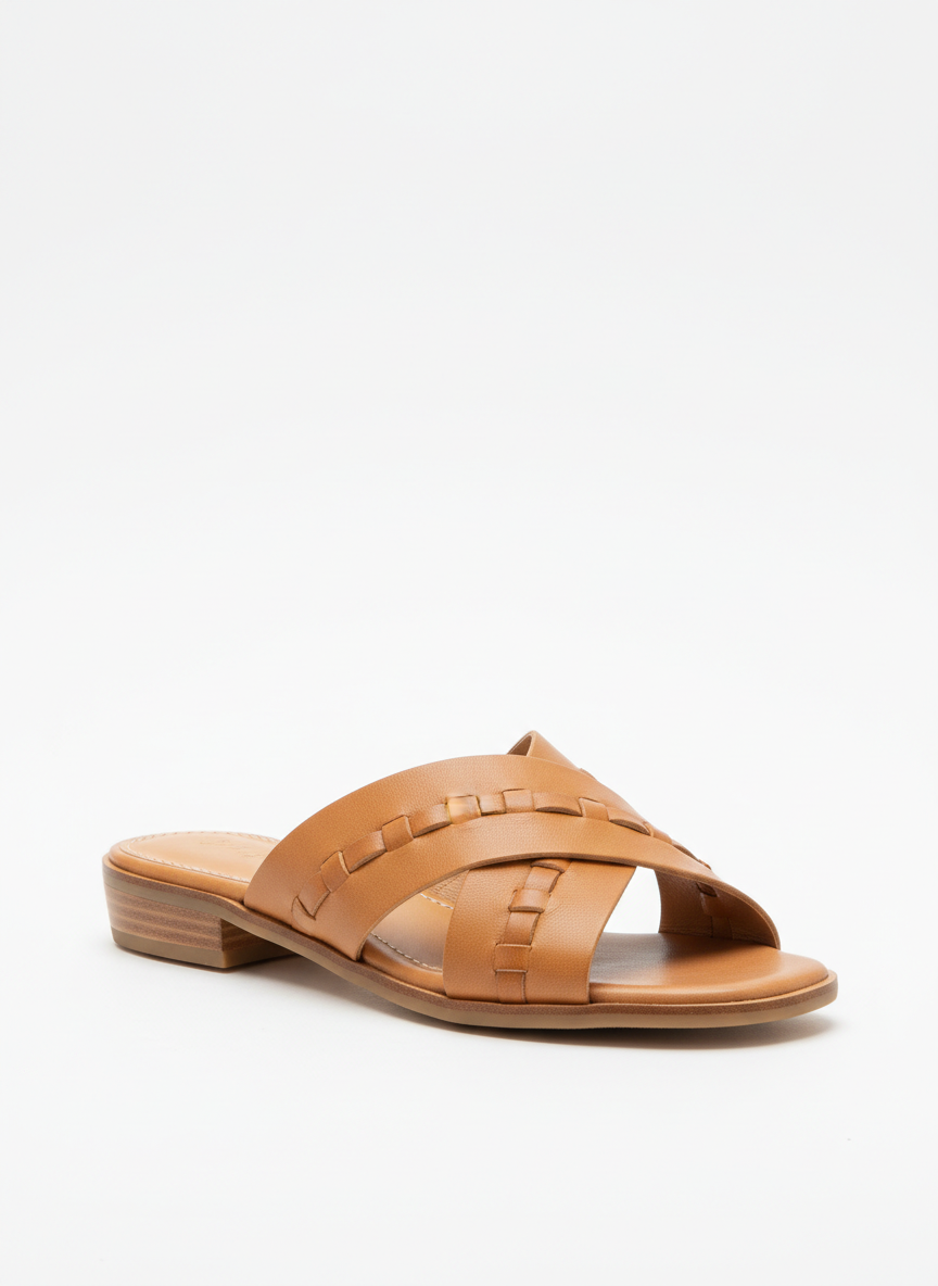Vera Woven Mule Sandal Size 7 Main Image