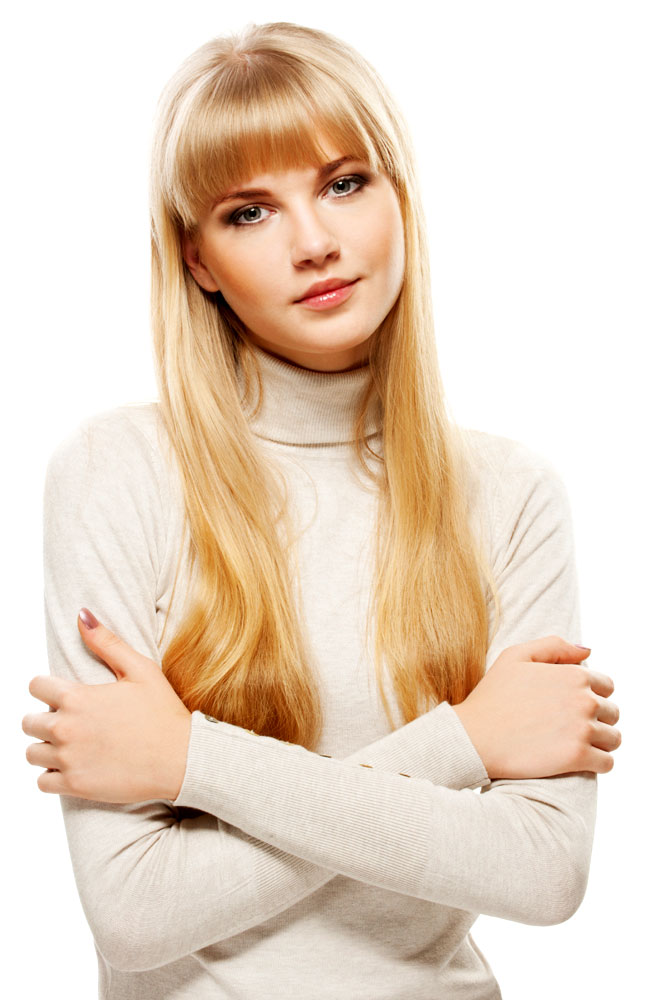 Luigi Valenti White Turtle Neck Pullover Main Image